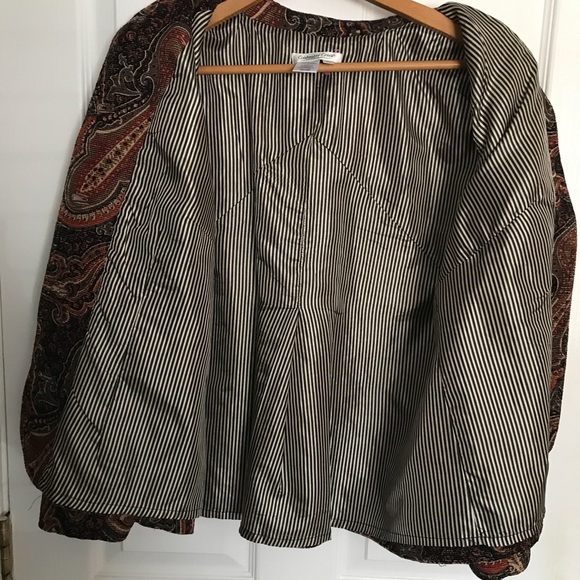 🚨 SOLD 🚨 Vintage Paisley Tapestry Jacket - Picture 7 of 9